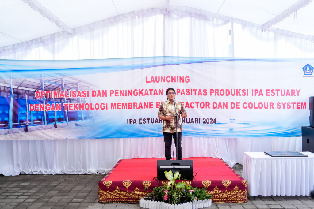 Launching Optimalisasi dan Peningkatan Kapasitas Produksi IPA Estuary Dengan Teknologi Membrane Bio-Reactor dan De Colour System
